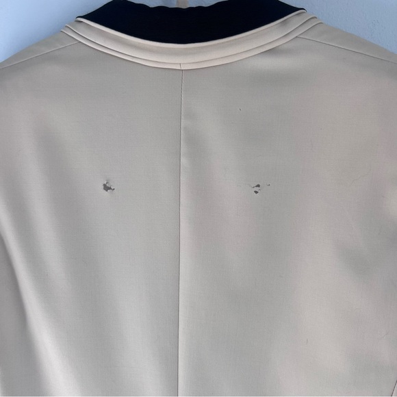 $7 Sale 🩷 STELLA MCCARTNEY Wool Tuxedo Blazer IT 38 US 2 - Picture 6 of 11